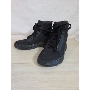 Dr. Martens Women's Combs W  Casual Lace Up Boot Black Size 8